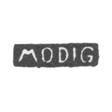 Клеймо мастера Модиг Элиас - Ленинград - инициалы "MODIG"