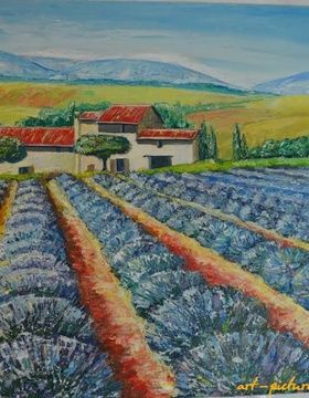 купить Запах Прованса холст, масло 