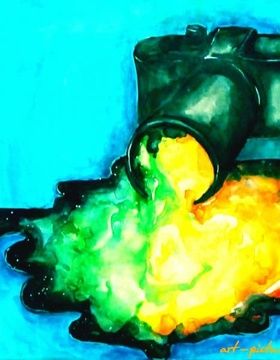 купить Выброс в массы Ватман акварель 