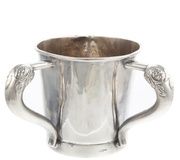 Русско-польские серебряные подсвечники