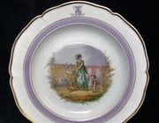 Художественная тарелка KPM