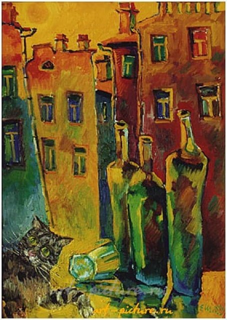 Evening-sketch Холст , масло 