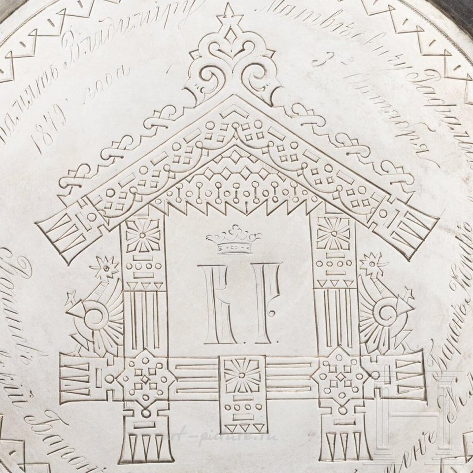 俄罗斯银 , 银制品