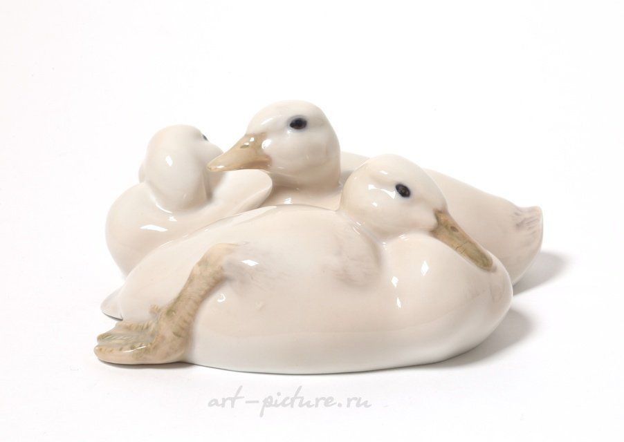 Трое утят. Дания, г. Копенгаген, Royal Copenhagen, 1898-1923