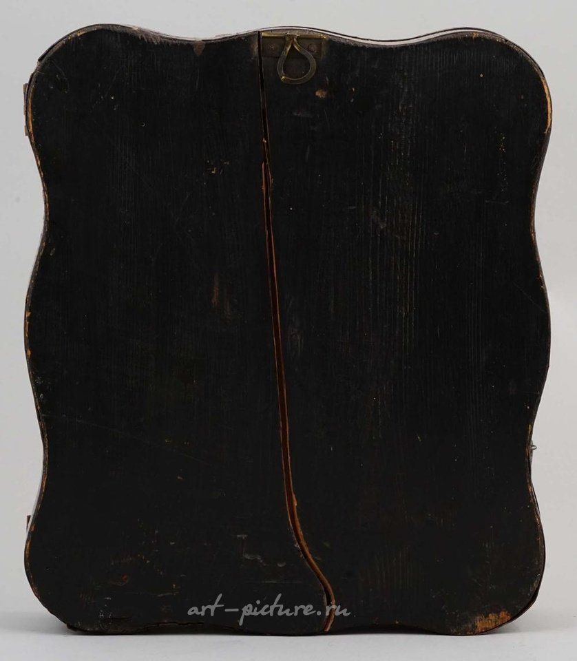 Русское серебро , Икона Христа Пантократора в серебряной ризе...