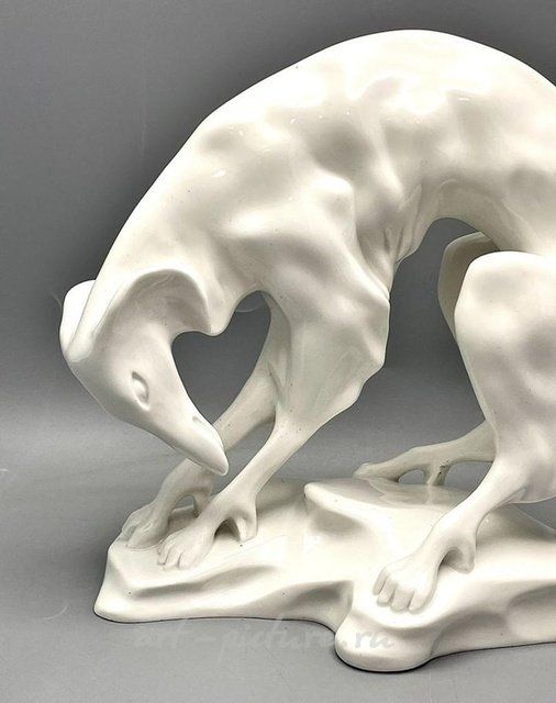 Статуэтка собаки Германия, KPM, Kurt Radtke