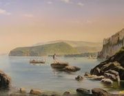 意大利风景 油画/画布