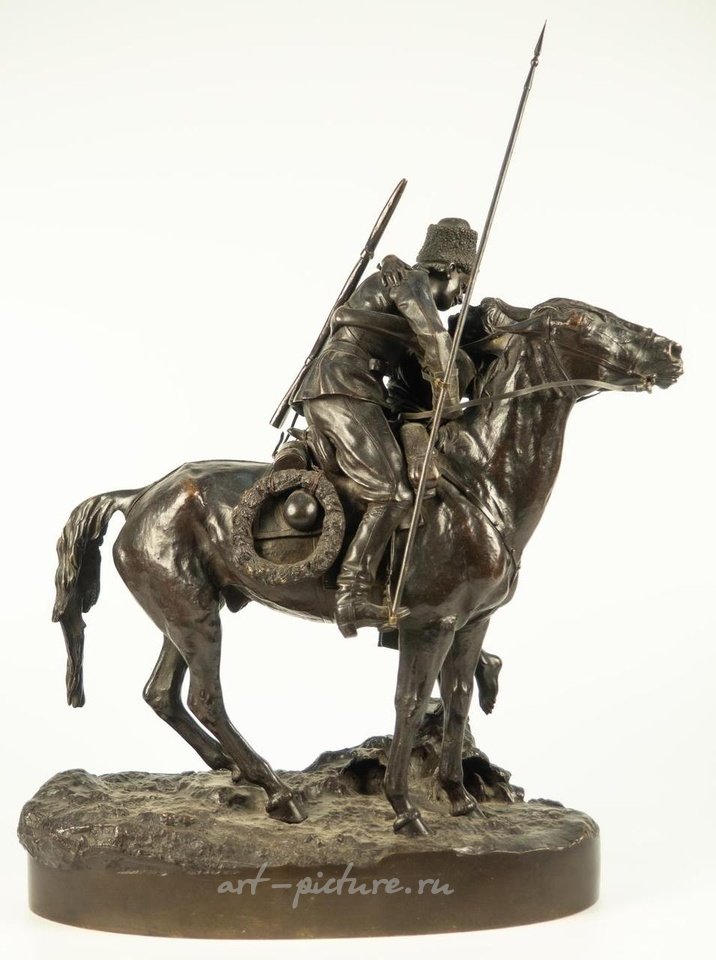 Русское серебро , Прощание казака с казачкой.