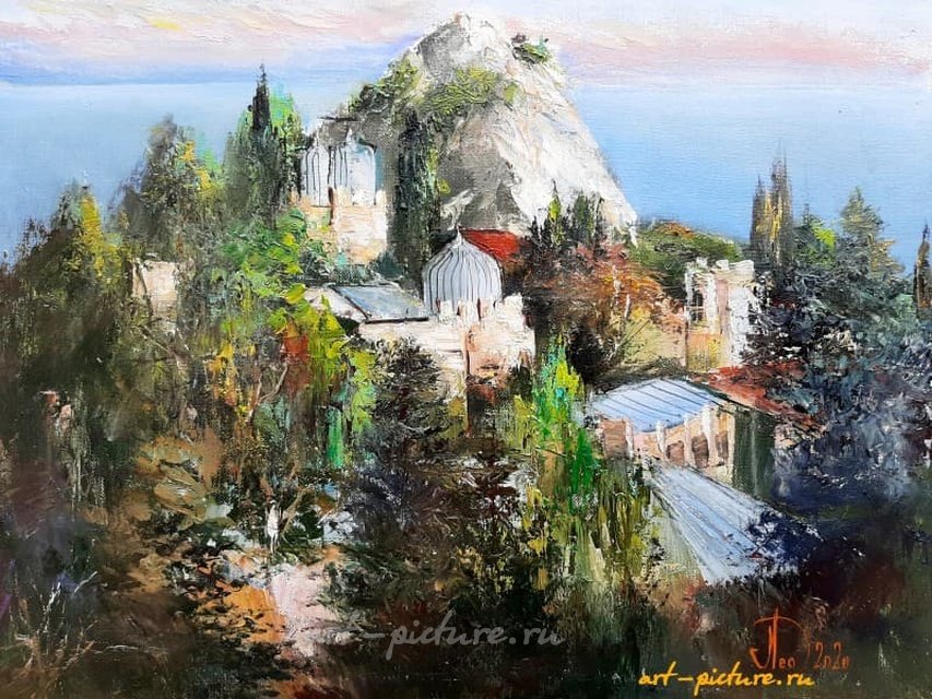 Симеиз масло,холст