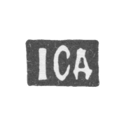 1744-1753 年莫斯科未知大师的克莱莫 - “ISD”的首字母.