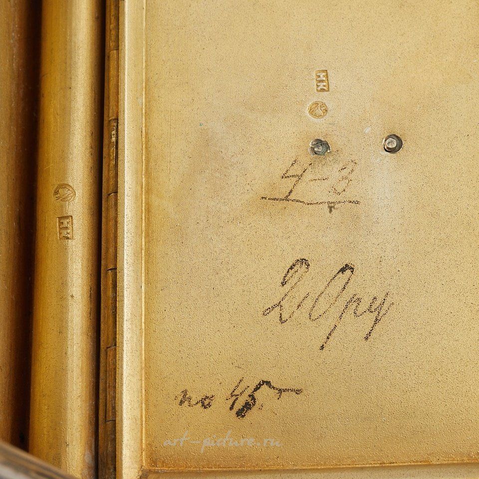 Русское серебро , Русский серебряный портсигар