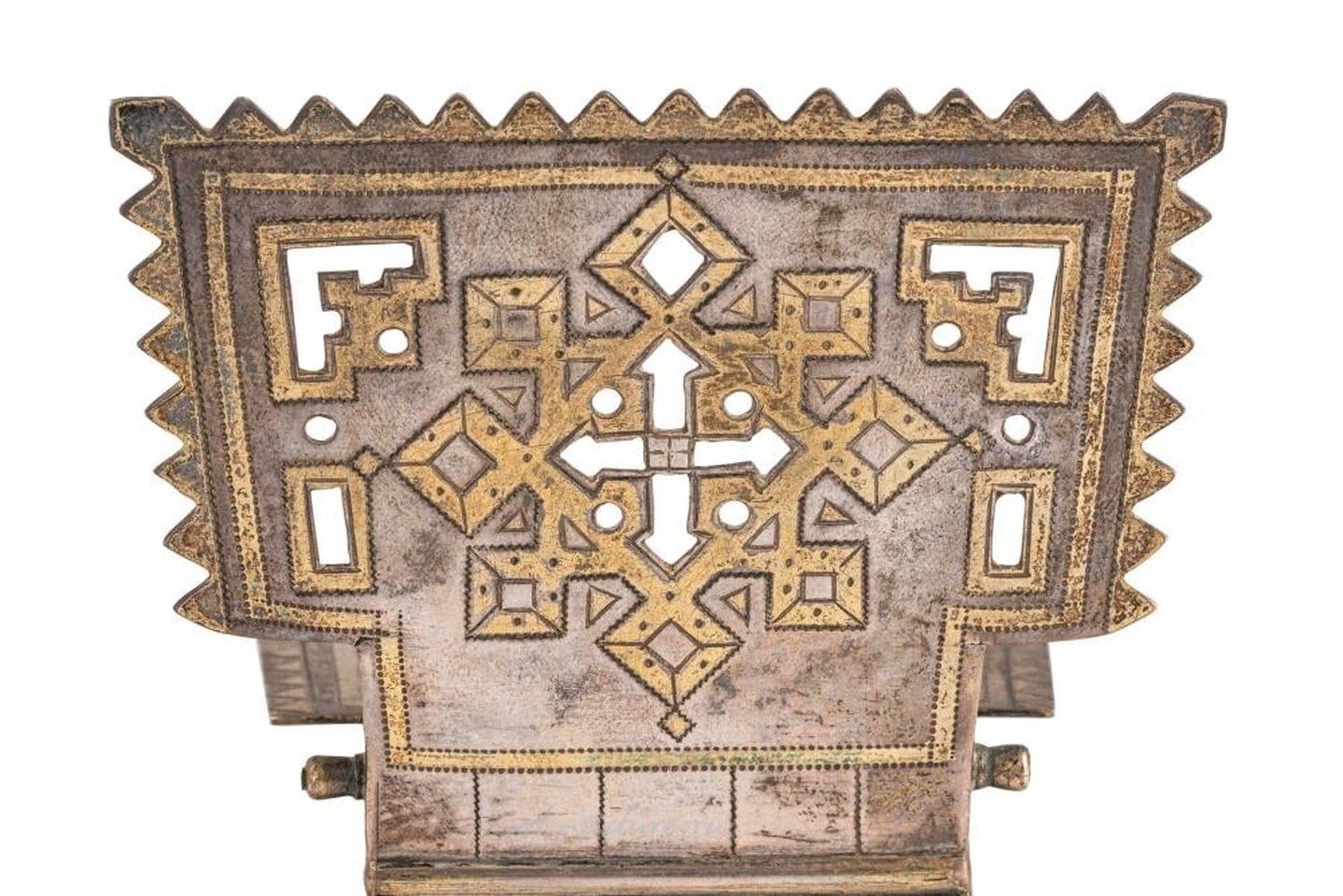 Русское серебро , Серебряная солонка-трон, Санкт-Петербург, 1896-1899, ювелир К. Верлин