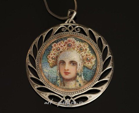 Русское серебро, Серебряное ожерелье с драпировкой, минимум 800°/° серебра...