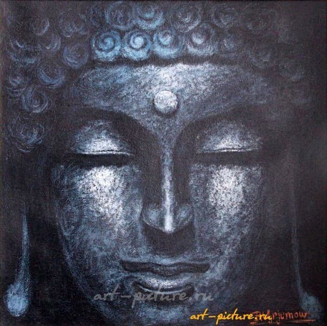 Будда холст, масло 