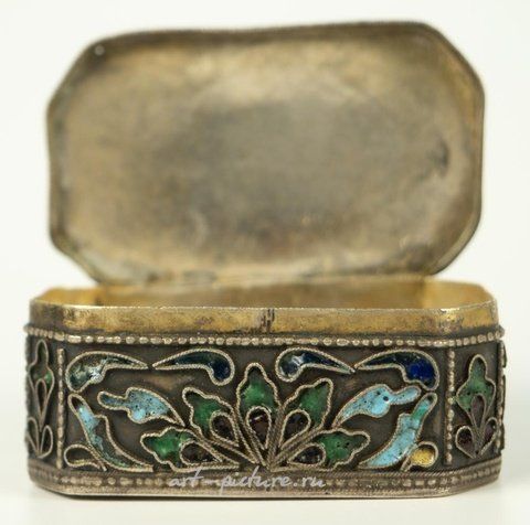 Русское серебро, Маленькая табакерка