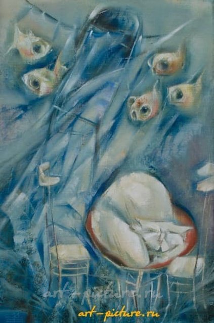 Сон Остапа масло, холст 