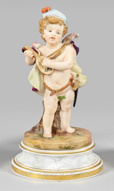 Фигура "Любовь в образе миниатюриста с лютней"