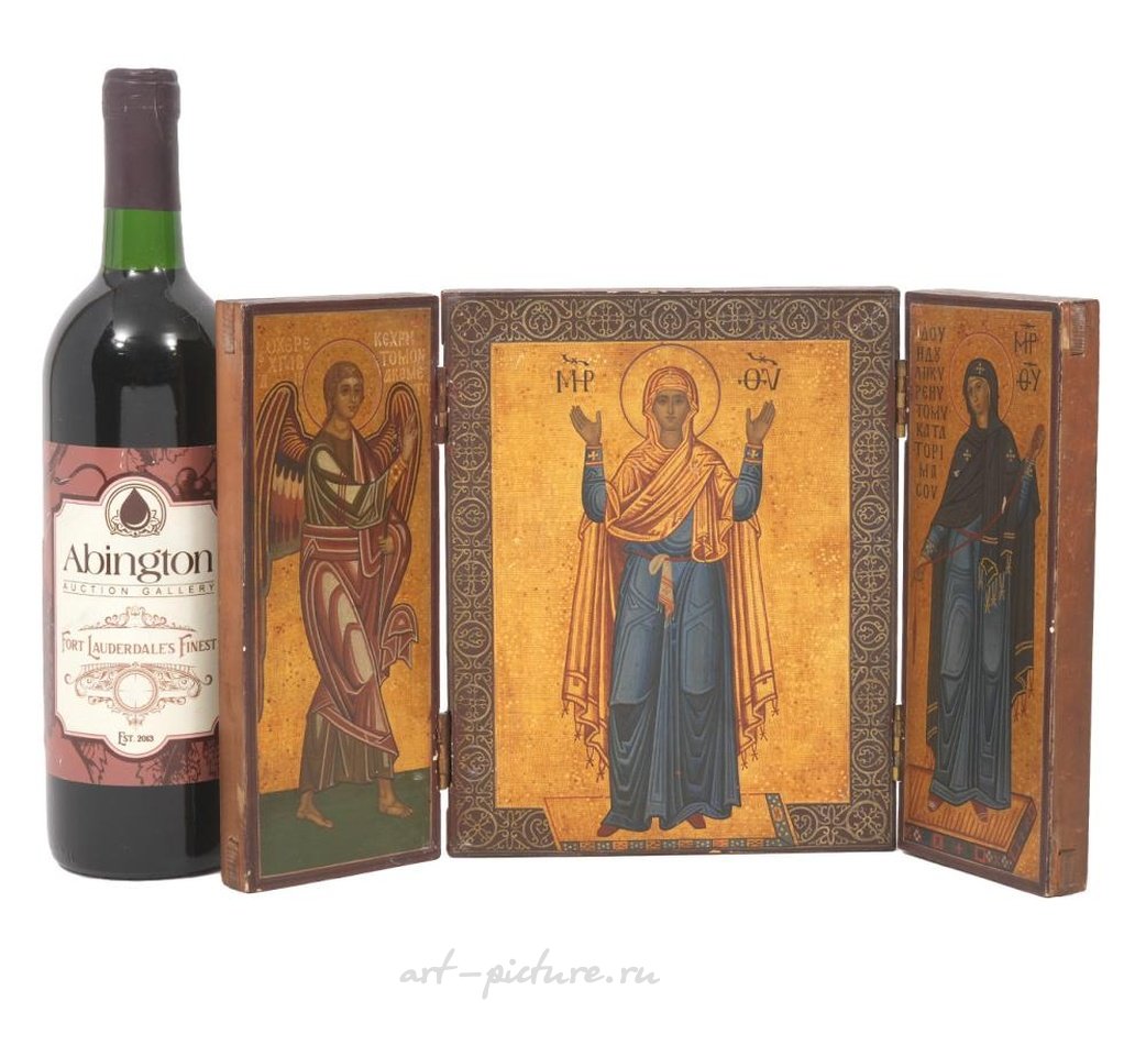 Русское серебро , Четыре русских иконы включают "Богородицу"