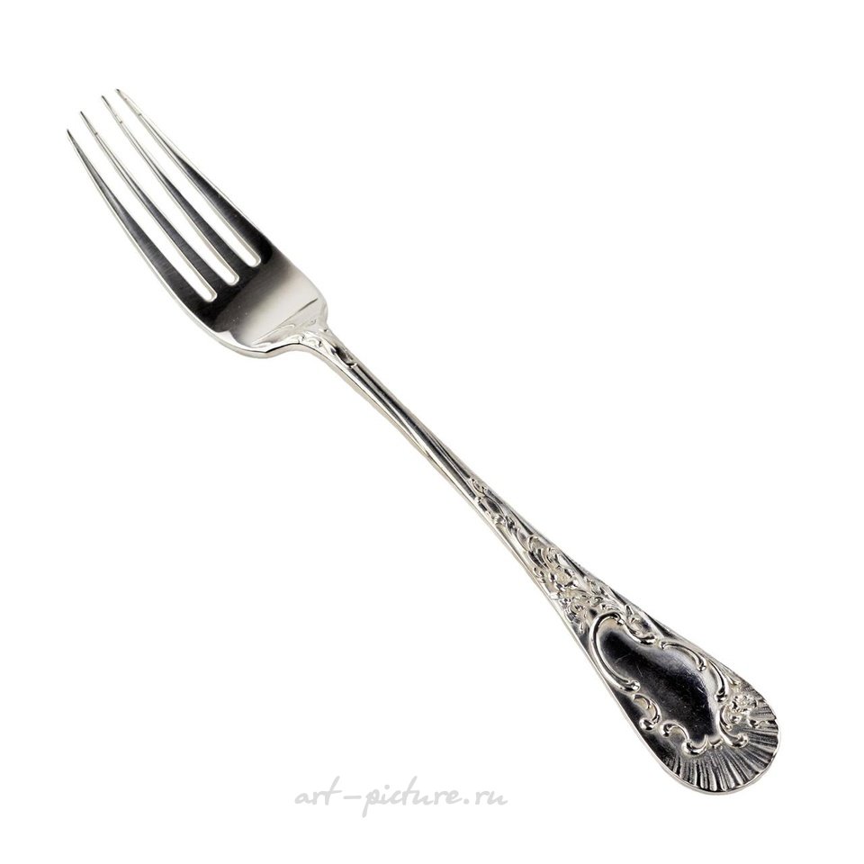 Русское серебро , Набор столового серебра на 6 персон от Ивана Хлебникова.