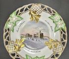 купить Тарелка KPM с архитектурным пейзажем Гёрлиц Кайзертруц Görlitz Kaisertrutz 1856