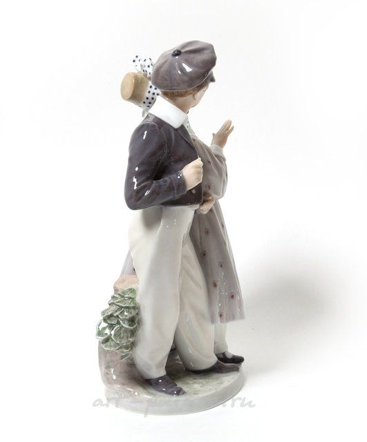 汉斯和特莉娜。丹麦，哥本哈根，皇家哥本哈根