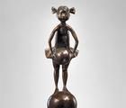 Статуэтка Девочка. 2001. Бронза. 6…