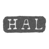 Клеймо мастера Лонг Генрих Август - Ленинград - инициалы "HAL"