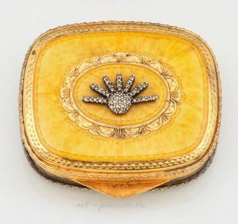 Русское серебро, Декоративная маленькая коробочка для таблеток