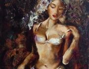 Белая чувственность холст/масло 