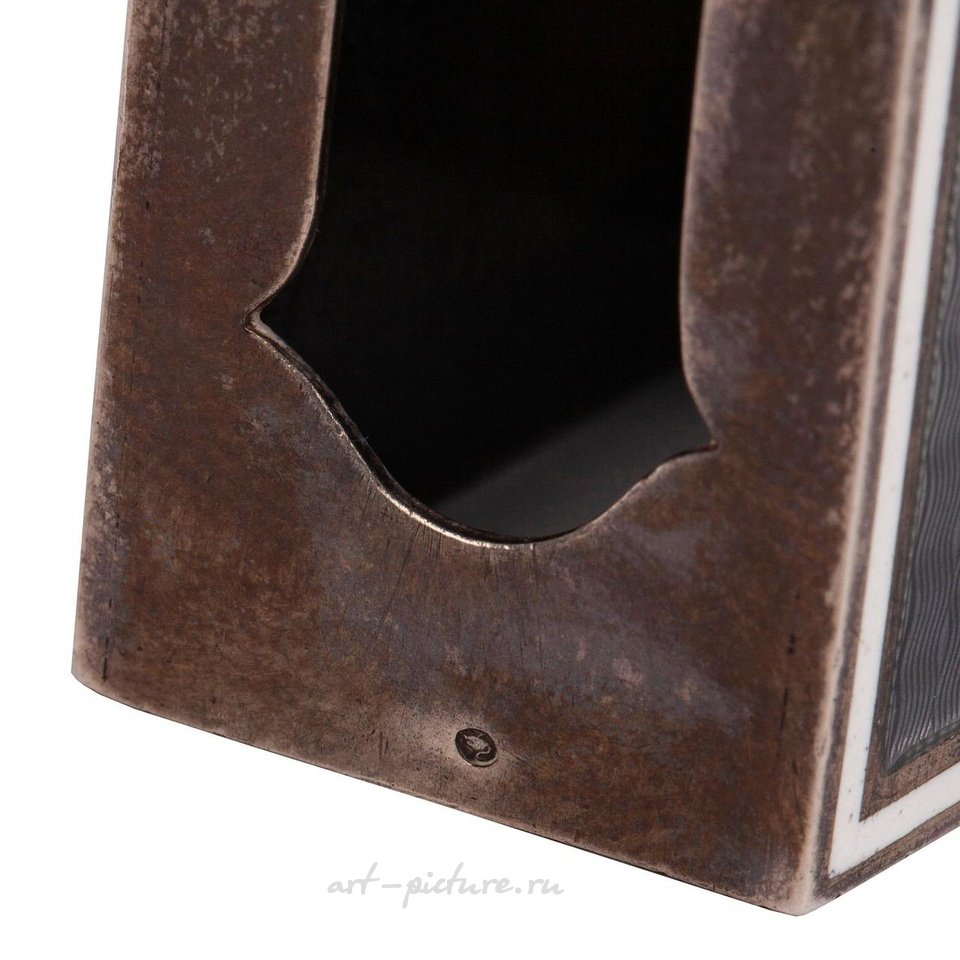 Русское серебро , Российская памятная спичечная коробка из серебра