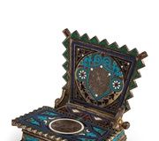 Серебряный и эмалевый трон Сальера, Москва, 1887, мастер И. П...