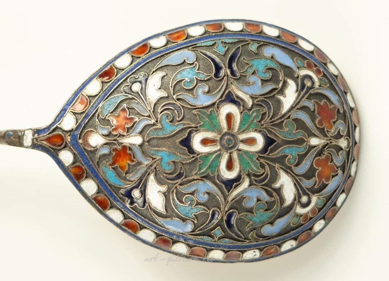 Russian silver , Spoon and fork set.