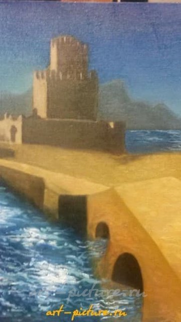 Форт Орион Масло, холст 