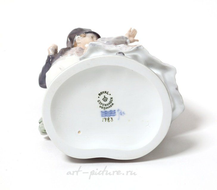 汉斯和特莉娜。丹麦，哥本哈根，皇家哥本哈根