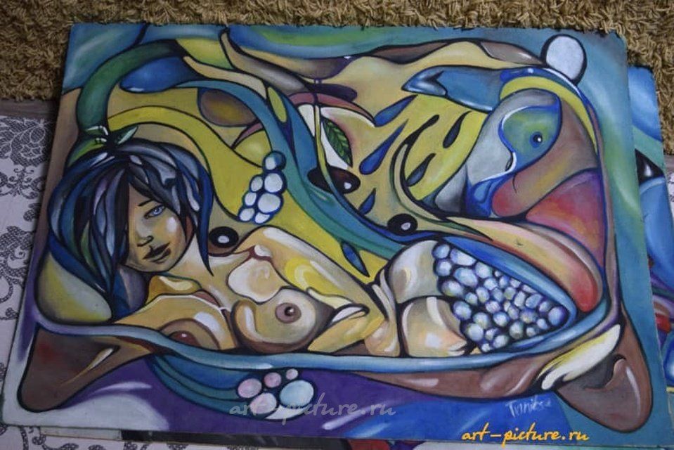 Из воды гуаш