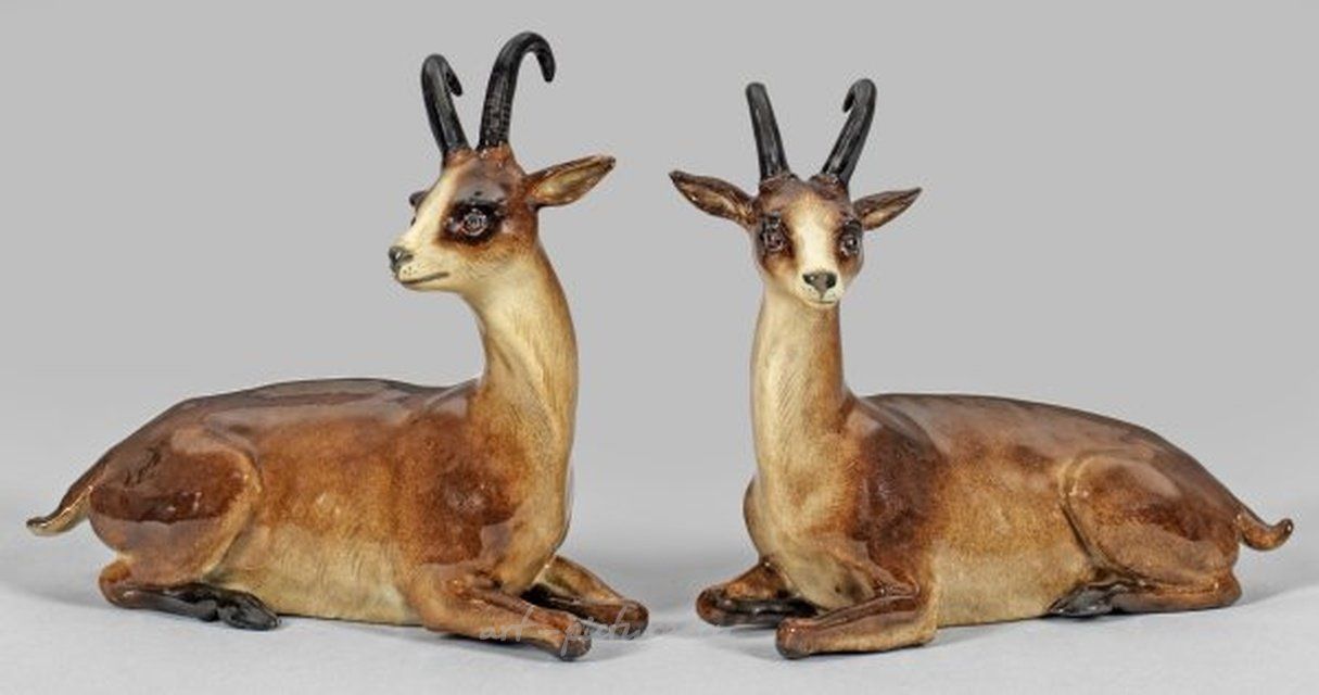 Пара фигур Мейсен, XIX век.