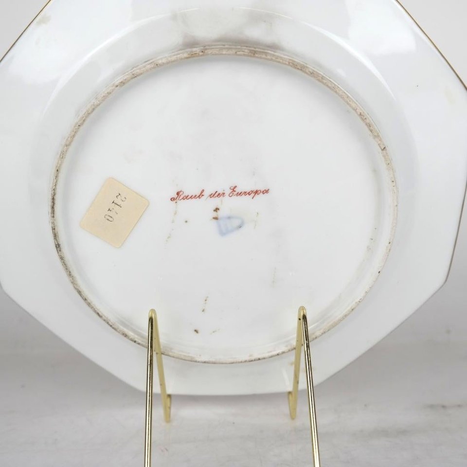 Royal Vienna , Королевская венская тарелка в хорошем состоянии