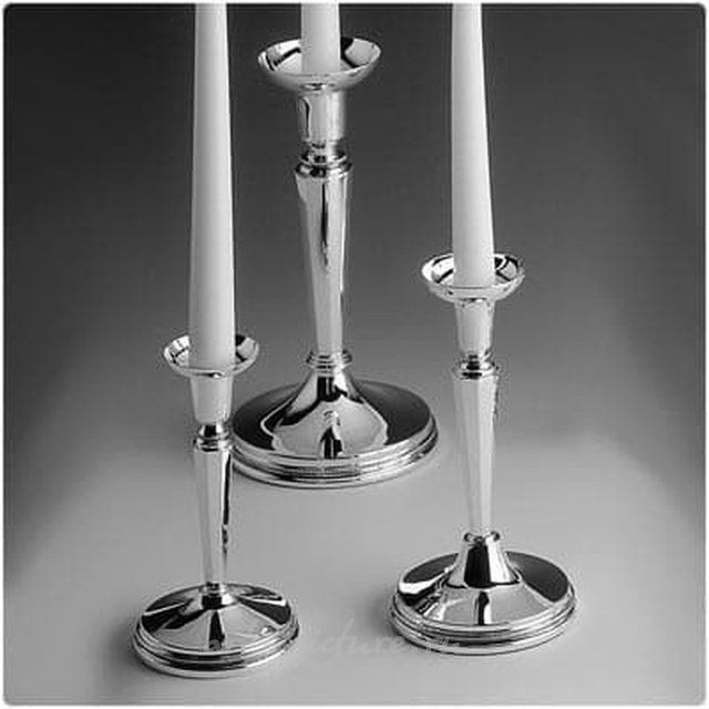 Подсвечник на одну свечу 24 cm Navette Silber