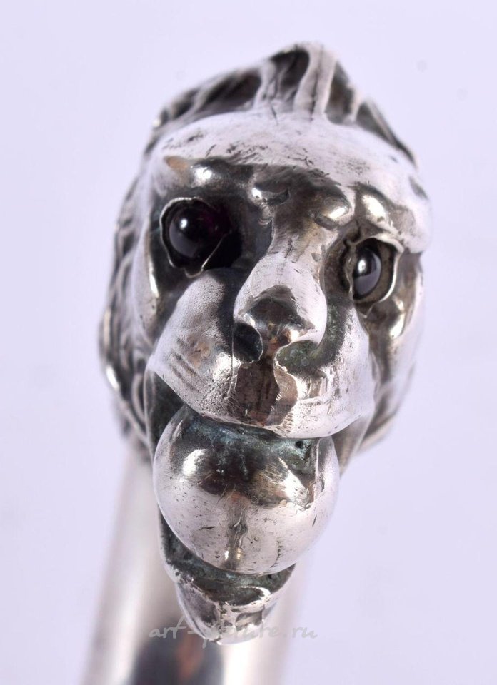 Русское серебро , Очень редкий 19-вековый русский меч-трость