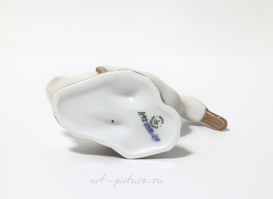 Утка. Дания, г. Копенгаген, Royal Copenhagen, 1910-1923 гг.