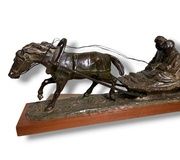 БРОНЗОВАЯ СКУЛЬПТУРА "КОНЬ"