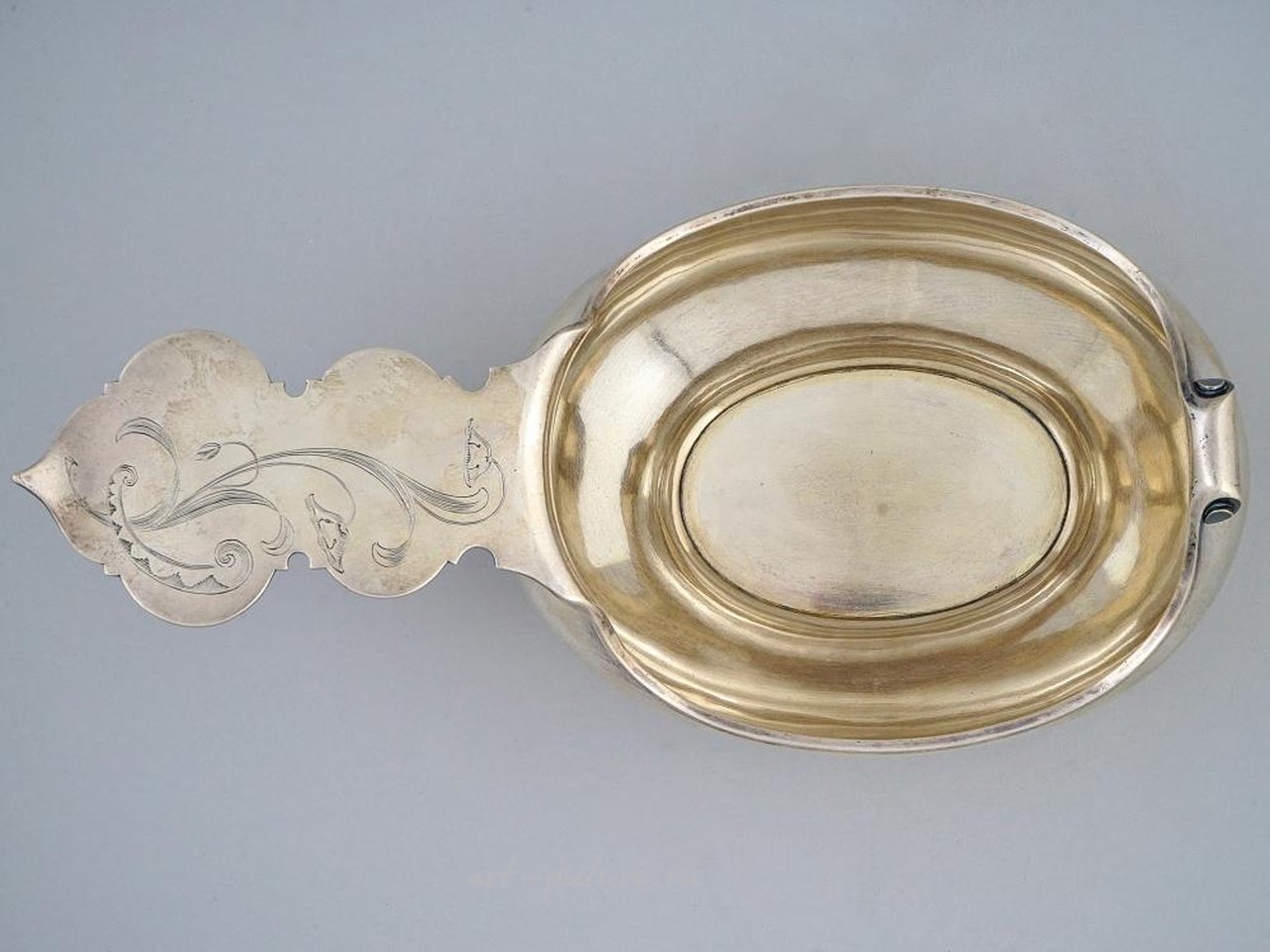 Русское серебро , Любавин, 1899-1908 гг. Русский серебряный ковш характерной формы