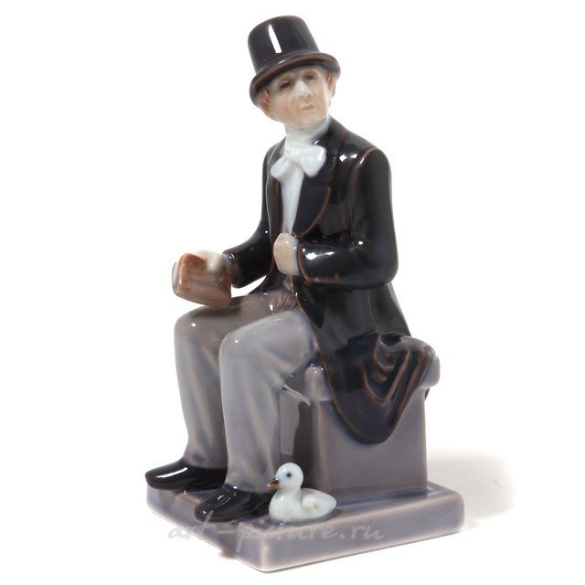 Писатель Ганс Христиан Андерсен​. Дания, г. Копенгаген, Royal Copenhagen