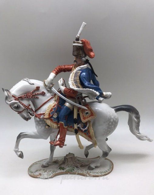 Гусар из Цитена 1756, модель  №115 Теодор Кернер, Allach