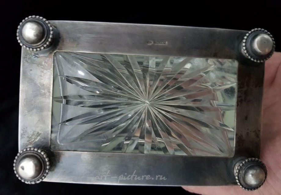 Штоф серебро Александр Анискин "Царская охота"