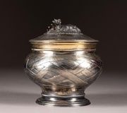 Серебряная соль в стиле тромп-л'оэль