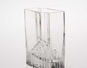 Ваза из художественного стекла, 16 х 6,5 х 22 см. Автор Tapio Wirkkala, (Финляндия)