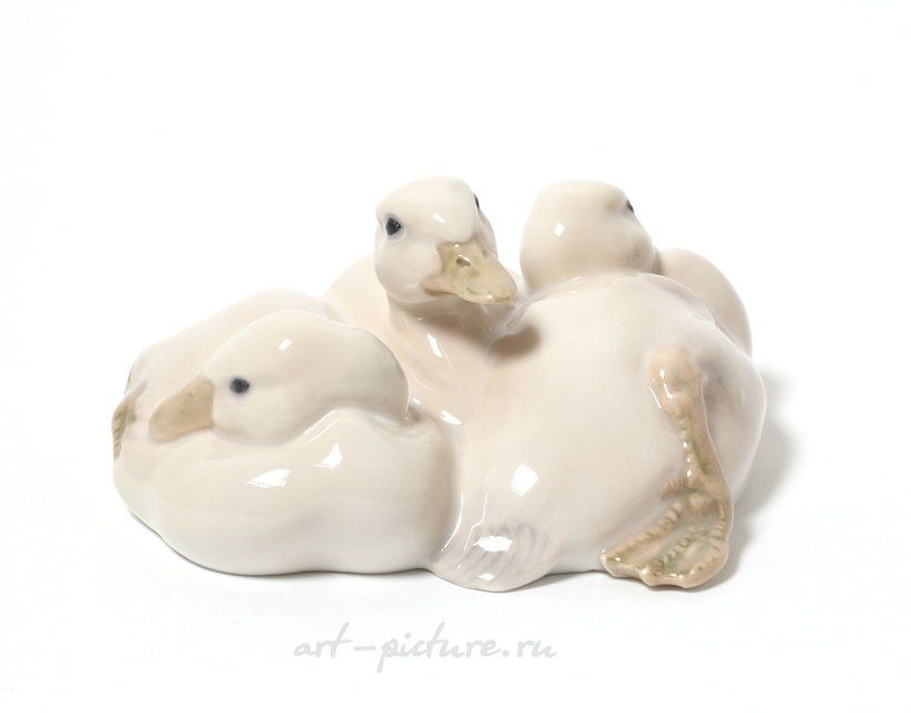 Трое утят. Дания, г. Копенгаген, Royal Copenhagen, 1898-1923