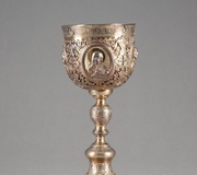 Russian Silver-Gilt Chalice, Moscow 1885