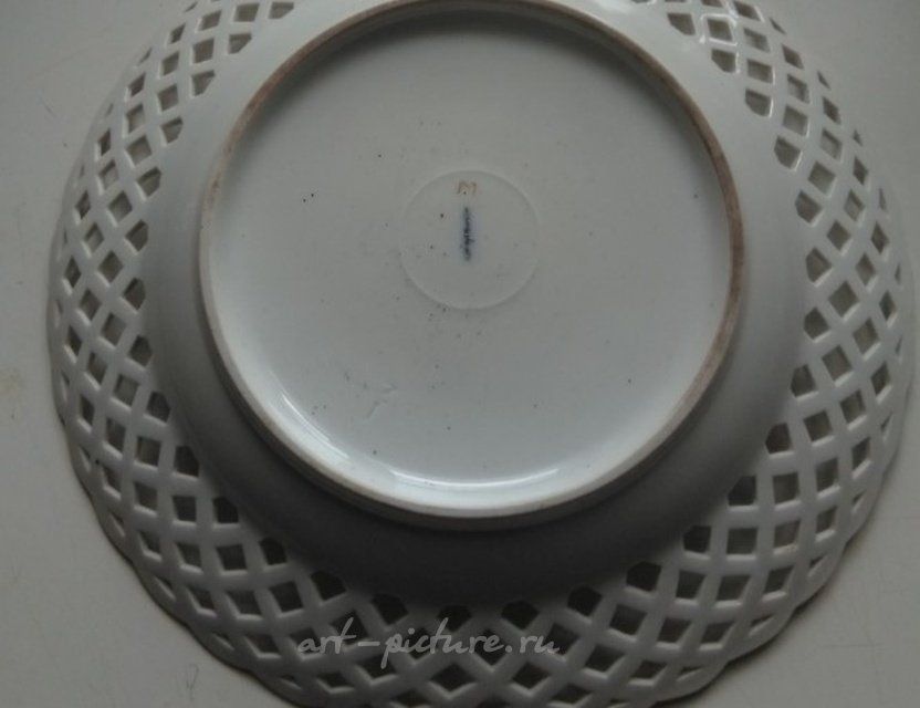 Художественная тарелка KPM